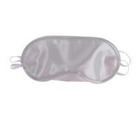 1/2/3/4 masques en soie pour les yeux - Masque de sommeil doux pour les yeux - Masque de sommeil naturel pour homme et femme (argent, 1 pièce)