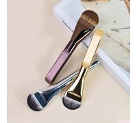 1/2/3/4 pièces Pinceaux de maquillage de fond de teint, pinceau de fond de teint ultra-fin, pinceau de contour de visage rond, pinceau de contour plat, multi-usage, pinceau de fond de teint, pinceau c