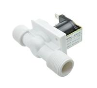 1/2" 3/4" Thread Solenoid Valve AC 110V 220V DC 12V 24V Water Air Pressure Control Valve Controller Switch Normall Closed Switch(1/2",FLAT_24V_NORMALLY)