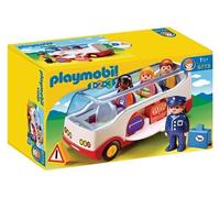 Playmobil Autocar de voyage 1.2.3 6773 – Jaune – Mixte – Dès 18 mois