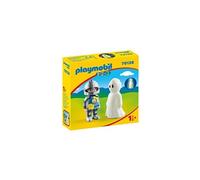 PLAYMOBIL - 70128 - PLAYMOBIL 1.2.3 - Chevalier et fantôme - Mixte - Allemagne