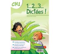 1, 2, 3... dictées CM1 (dossier pédagogique avec fiches photocopiables) Dossier pédagogique avec fiches photocopiables - GENERATION 5 - Generation 5 Eds - broché - Scolaire / Universitaire