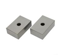 1-2-3 Paire de blocs en acier trempé 1 trou 1 x 2 x 3 pouces pour
