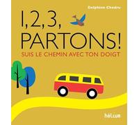 1, 2, 3, partons !: Suis le chemin avec ton doigt
