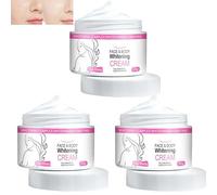1/2/3/ pcs Crème Blanchissante Pour Les Parties Intimes, Creme Eclaircissante Visage, Snow Bleach Cream For Private Part Underarm Whitening (3pcs)