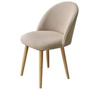 1/2/3 Pièces Housse De Chaise De Fauteuil Manger Extensible Scandinave Bureau Extensible Bureau/Ordinateur Couverture De Chaise De Salle À Manger Scandinaves Couleur Unie Pour Hôtel