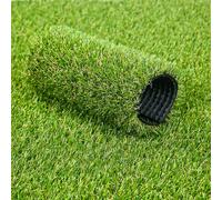 1/2/3 pièces Tapis d'herbe artificielle luxuriante - Gazon synthétique pour décoration extérieure, mariage et balcon. Tapis de pelouse verte en plastique 1mx2m,1m*0.5m,2 pièces 1mx2m,3 pièces 1mx2m,0,