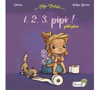 1, 2, 3, pipi ! - Petite pluie - Calouan - Grenouille - cartonné - Album jeunesse