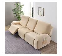 1/2/3 Places Housse de Fauteuil Relax Extensible, Housse de Fauteuil Relax Inclinable Electrique, Couverture de Chaise Canapé Relax avec Poche,Protecteur pour Fauteuil Inclinable ( Color : #5 , Size :