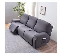 1/2/3 Places Housse de Fauteuil Relax Extensible, Housse de Fauteuil Relax Inclinable Electrique, Couverture de Chaise Canapé Relax avec Poche,Protecteur pour Fauteuil Inclinable ( Color : #1 , Size :