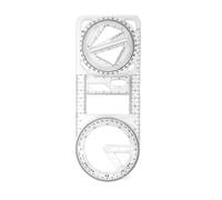 1/2/3 règles de mesure mathématiques multifonctionnelles géométriques outils de dessin fournitures scolaires