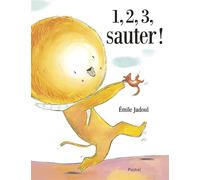 1, 2, 3, sauter ! - Emile Jadoul - Pastel-Ecole Des Loisirs - cartonné - Album jeunesse