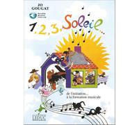 1 2 3 Solfège Volume 1 Jo Gougat | Cahier Formation Musicale Enfants Débutants | Livre Théorie Musicale Initiation Solfège Chant | Exercices Lecture Rythme Écoute | Pratique Maison Cours Professeurs