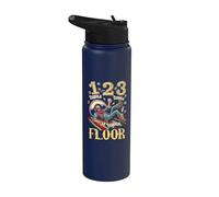 1, 2, 3, Tequila Floor, pour une soirée à la mexicaine Stainless Steel Insulated Water Bottle
