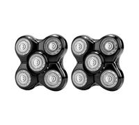 1/2/3 têtes de rechange pour rasoir électrique XR7000 à tête chauve pour utilisation sèche et humide