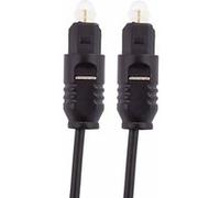 1/2 / 3M numérique à fibre optique audio optique Câble SPDIF MD DVD Toslink cordon plomb Noir G