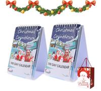 1/2/3pc 100 Day Christmas Countdown Calendar 2026 (2pc)