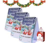 1/2/3pc 100 Day Christmas Countdown Calendar 2026 (3pc)