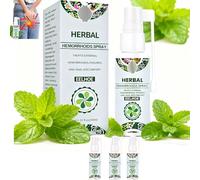 1/2/3PC Hémorroïdes Spray,Herbal Hemorrhoid Spray Protection Contre Les Hémorroïdes,Soulage Les Démangeaisons, for Soothing External,30ml (2)
