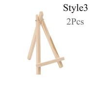 1/2/3pcs En Bois Artiste Dessin Outils Artisanat Support D'affichage Support De Peinture D'art Étagère En Bois Chevalet