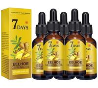 1/2/3pcs Serum Pousse Cheveux, Sérum Pour La Pousse Des Cheveux, D'essence Naturelle de Croissance des Cheveux Contient du Ginseng, Favorise la Croissance Naturelle des Cheveux (5pcs)