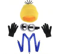1/2/4/5 pièces Décoration de fête d'anniversaire à thème, Cosplay, comprenant des chapeaux de fête, des lunettes de personnage de dessin animé, un ensemble de décoration parfait pour Noël, Halloween e