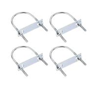 1/2/4 jeux de boulons en U ronds M6 M8 M10, largeur intérieure de 31 à 120mm, en acier avec écrou, plaque et rondelle(45mm 2Sets)