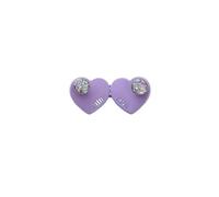 1/2/4 Pair Of Set Extender Button Adjustable Waist Buckle Set Jean Button Pins Instant For Tighten Waist Jeans No Sewing Button(Purple,1 Pair)