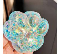 1/2/4 pièces de jouets de pressage des pattes de chat Taba faits main, jouets de nivelage des pattes de chat en maltose brillant, jouets d'irritabilité, jouets de nivelage mignons Kawaii, boules de po