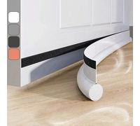 1/2/4 pièces Joint de bas de porte réglable Bande d'étanchéité Arrêt de courant d'air sous la porte Bloc de fente d'un côté Mousse de joint d'étanchéité, durable, insonorisant, anti-poussière, joint d