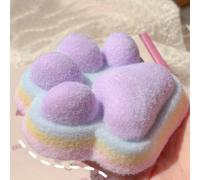 1/2/4 PIÈCES Jouets à presser en forme de patte de chat fait main Taba, jouet à presser doux, jouet à presser en forme de patte de chat arc-en-ciel, jouets à presser, Kawaii mignon Squishies, boule de