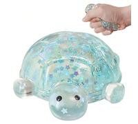 1/2/4 pièces Jouets sensoriels à la tortue sucrée, jouets à presser à la tortue brillante, balles de pression à presser, collants, jouets d'irritabilité, bonbons gommeux taba, jouets rafraîchissants d