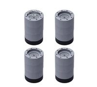 1/2/4Pc Anti Vibration Pieds Tapis En Caoutchouc Slipstop Silencieux Universel Machine À Laver Réfrigérateur Meubles Rehausseur Amortisseurs Support(Higher 8.5cm)