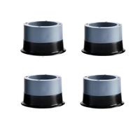 1/2/4Pc Anti Vibration Pieds Tapis En Caoutchouc Slipstop Silencieux Universel Machine À Laver Réfrigérateur Meubles Rehausseur Amortisseurs Support(Higher 4.5cm)