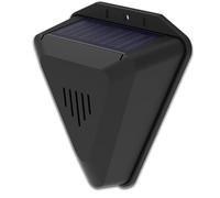 1/2/4PCS Solar Powered Bird Repeller, Waterproof Outdoor Pigeon Deterrent Device, Bird Repellent Products with Sound Light Alarm Bird Scarer Noise Clacker for Farm Orchard Crop (1pcs)