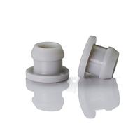 1/2/5/10/20 pièces Capuchons de Trou en Caoutchouc de Silicone 4.5mm à 50.6mm T Type Couvercle de Prise Joint encliquetable obturation Embouts Bouchon de Joint(20mm(2pcs))