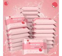 1/2/5/10/30 pièces Lingettes nettoyantes pour articles de voyage quotidiens, lingettes de voyage portables, lingettes quotidiennes pour l'extérieur, mini lingettes non tissées portables pour le nettoy