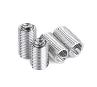 1/2/5/10 Pièces 304 Vis En Acier inoxydable Fil Enroulé Inserts Filetés Hélicoïdaux Ensemble M4-M20 Filetage Fin Insert De Réparation (Color : 2.5D, Size : M11x1.25(5pcs))