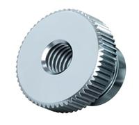 1/2/5/10pc M3 M4 M5 M6 M8 M10 M12 304 Écrou Moleté En Acier Inoxydable, De Serrage À La Main, Pièces D'imprimantes 3D(Zinc open hole,M8 (2Pcs))