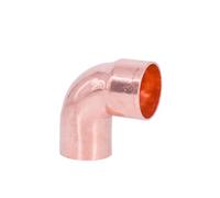 1/2" 5/8" 3/4" 7/8" 1" 16 19 22 28 35 42 54 67 76 mm Raccord à souder mâle en cuivre, alimentation simple, coude à 90° for climatiseur(50mm Wall 1.5mm)