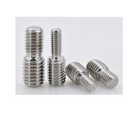 1/2/5 pièces 304 vis de réduction en acier inoxydable Transfer Screws vis sans tête à Double extrémité convertisseur boulon adaptateur de caméra M3 M4 M5 M6 M8 M10 M12 M16 Discussion complète (Size :