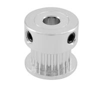 1/2/5 pièces GT2 20T poulie de distribution 7mm/11mm largeur de courroie 2GT Type poulie de courroie dentée 4/5/6/6.35/8mm alésage roue de poulie en aluminium for Machine à CNC(5mm,2pcs 7mm)