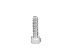 1/2/5 pièces M12 capuchon à tête creuse hexagonale 304 vis à douille en acier inoxydable boulon longueur de filetage métrique 2-80mm(M12X1.5X30mm-2pcs)