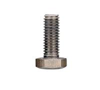 1/2/5 Pièces M2.5 M3 M4 M5 M6 M8 M10 M12 M14 M16 Titane Pur TA2 Tête Hexagonale Externe Vis À Longueur Du Boulon 5-100mm DIN933(55mm,1pc M14)