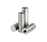 1/2/5 pièces M3 M4 M5 M6 M8 304 moulage en acier inoxydable intégré roulement à filetage interne Position cylindrique rouleau goupille de cheville(1pc M6x12mm,60mm)