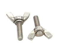 1/2/5 pièces Vis à oreilles papillon en acier inoxydable A2-70 304 M3 M4 M5 M6 M8 M10 M12(50mm,M10 (1pc))