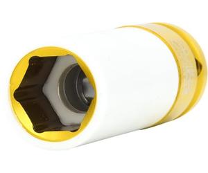 1/2" Aluminium wheel impact socket, deep, 19mm, on hang tag