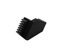 1/2 brosse de buse en silicone pour plaque chauffante - Outil de nettoyage pour laboratoire P1 Buses d'imprimante Accessoires de buse d'essuie-glace