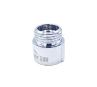 1/2"BSP (15mm) extension de filetage femelle en laiton mâle x chrome - 15 mm de long