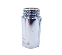 1/2"BSP (15mm) extension de filetage femelle en laiton mâle x chrome - 40 mm de long